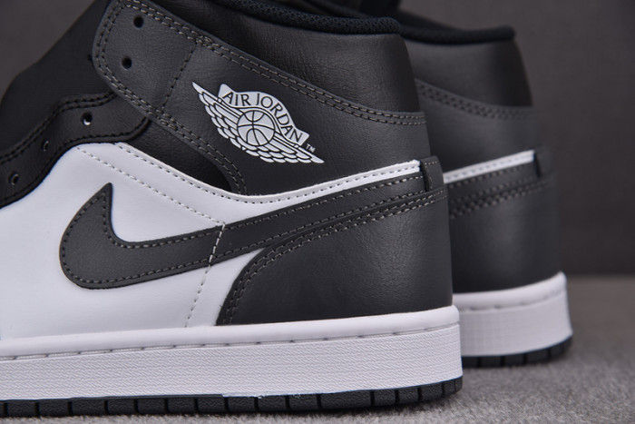 Air Jordan 1 Mid Black White Iron Grey DQ8426-001